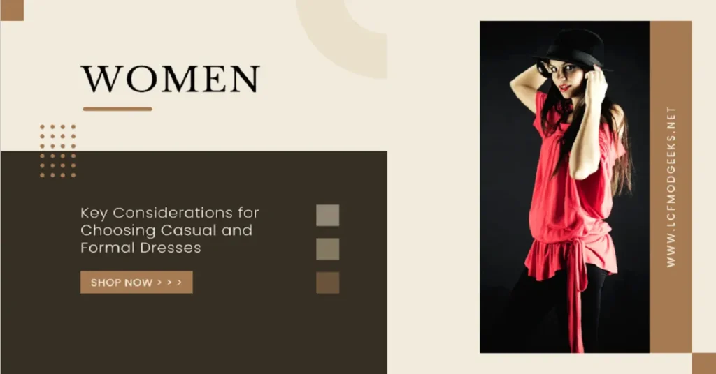 casual and formal dresses for women