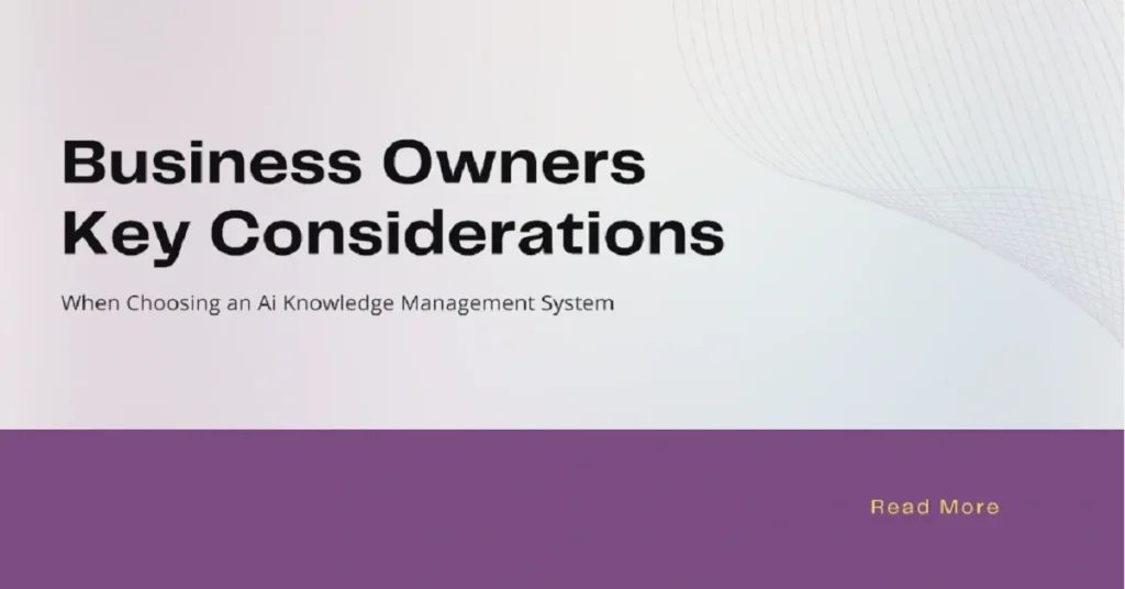 ai knowledge management system